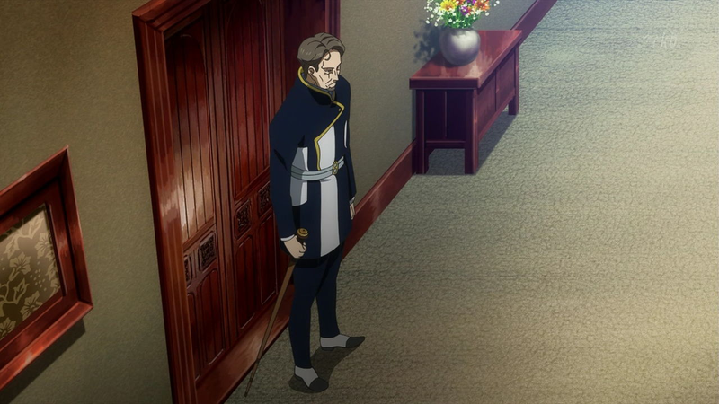 If we didn’t already know he’s a schemer he shares a voice actor with Aizen Souske from Bleach...